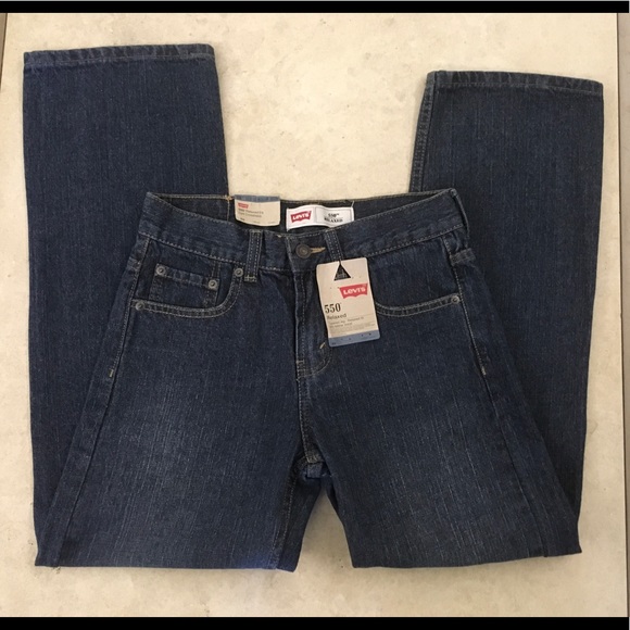 Levi's Other - Levis 550 Relaxed Fit Jeans Boys Sz 26x26 NWT.